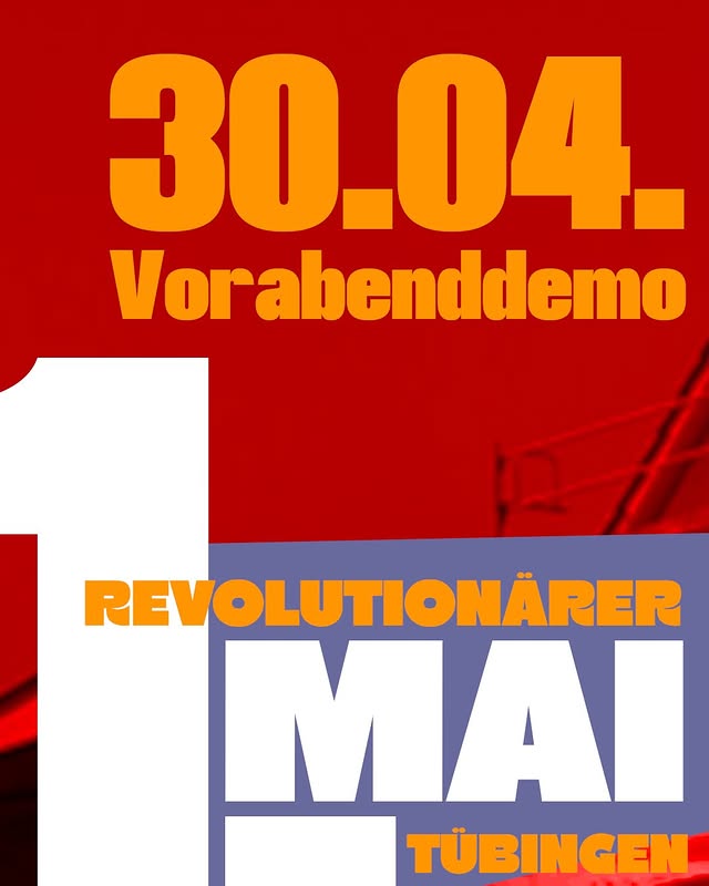 Revolutionärer 1. Mai Tübingen